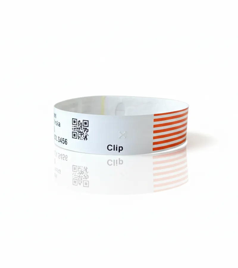 Brazalete cerrado de 20 mm de pulseras identificacion adulto 20 hospitales
