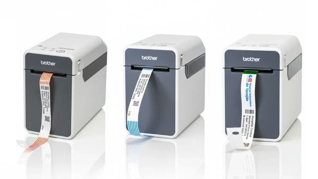 Gama de impresoras clínicas de la empresa fabricante pulseras identificacion hospitales